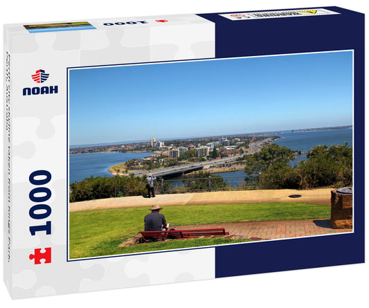 Perth city skyline taken from Kings Park, Perth, Australia