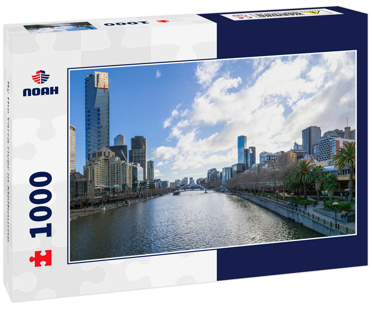 By the Yarra river in Melbourne