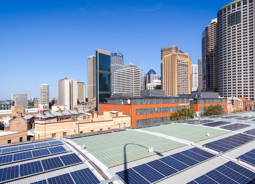 Sydney, the city of solar panels