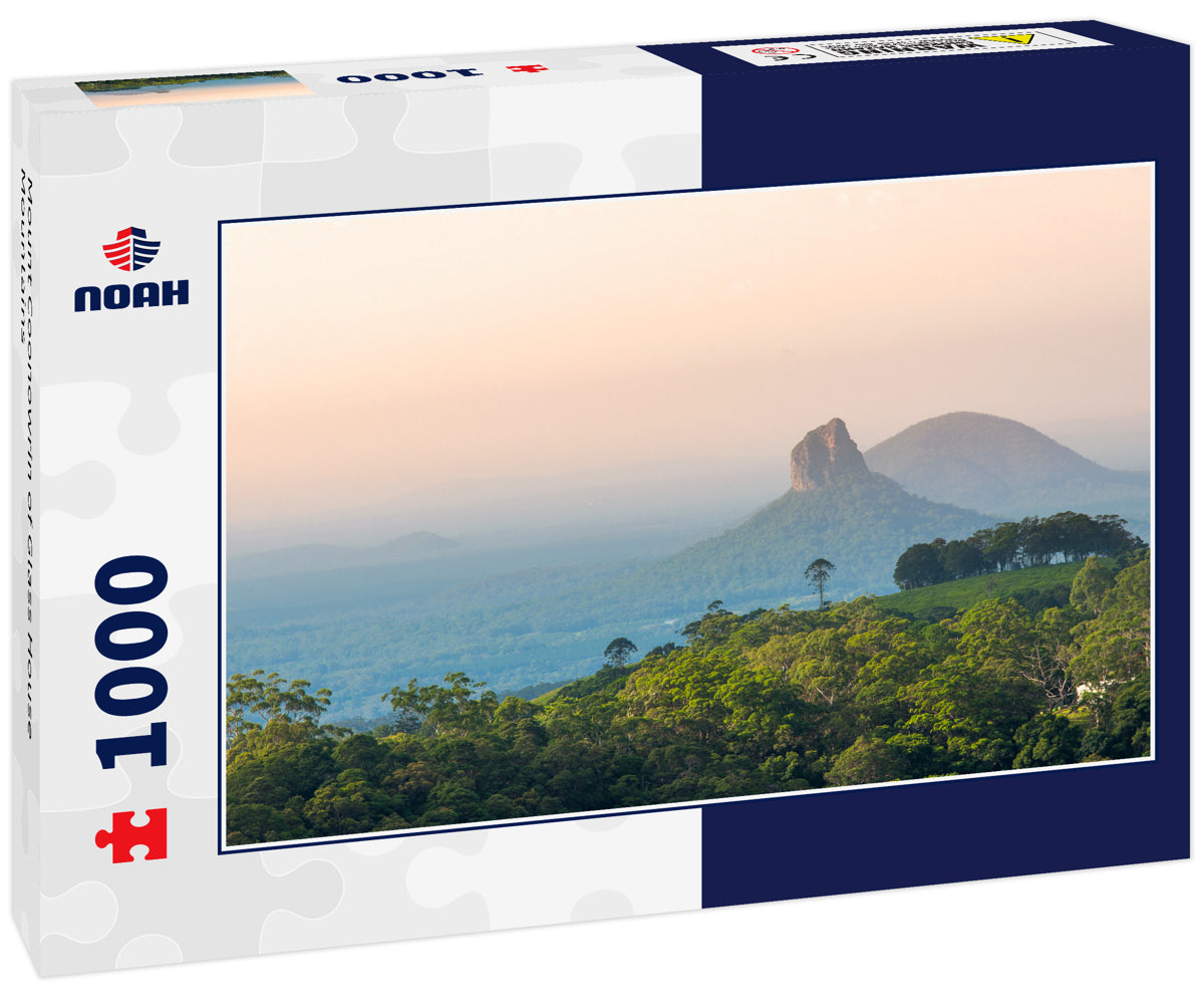 Mount Coonowrin of Glass House Mountains