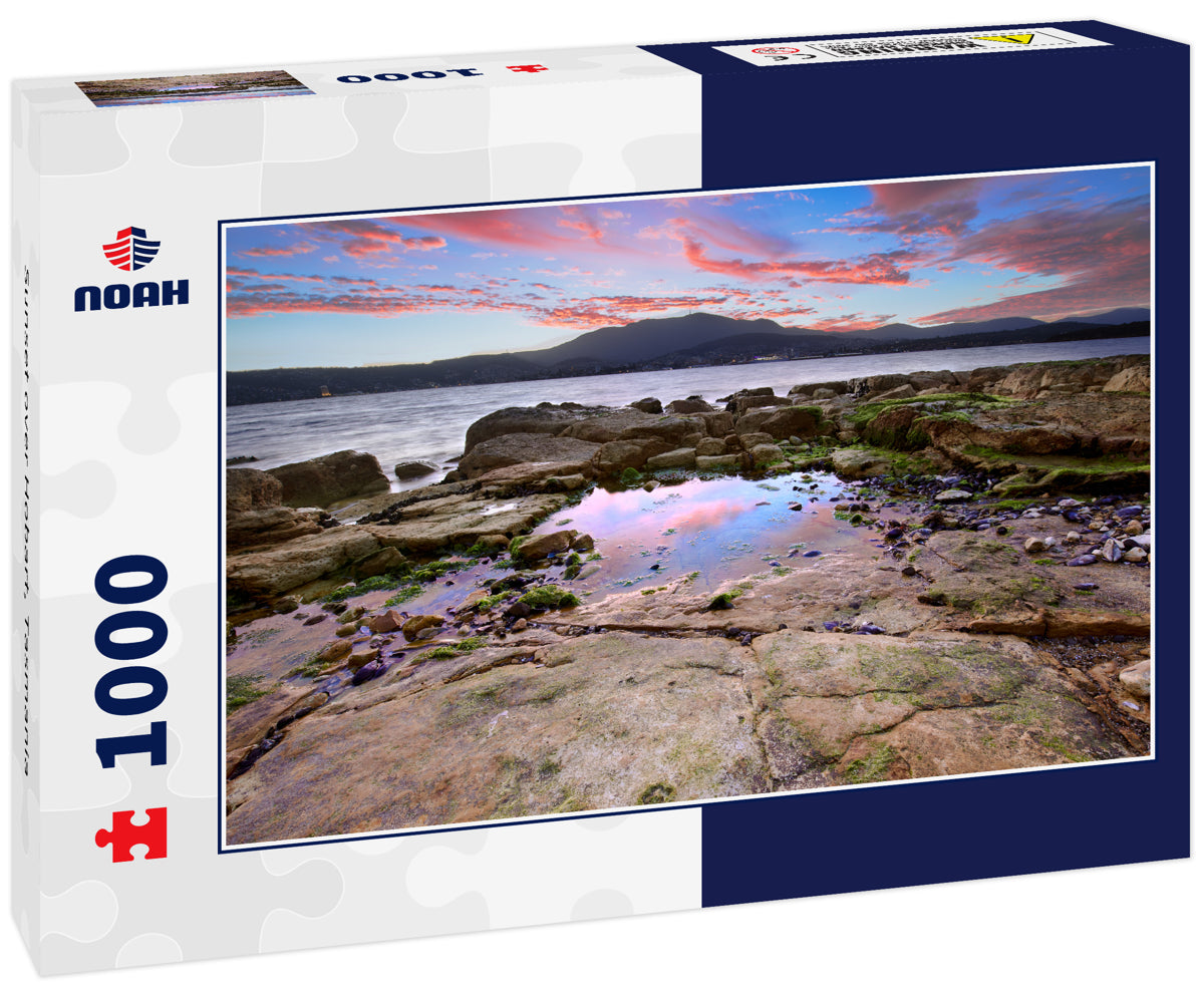 Sunset over Hobart, Tasmania