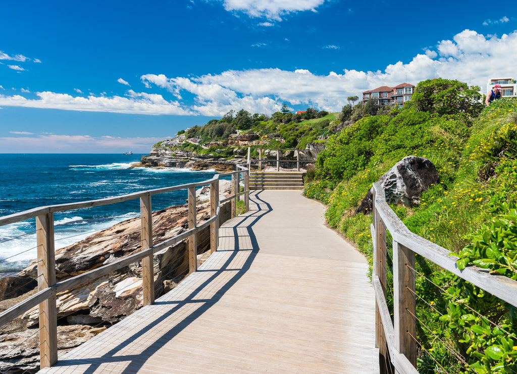 Beautiful coast of Bondi, Australia