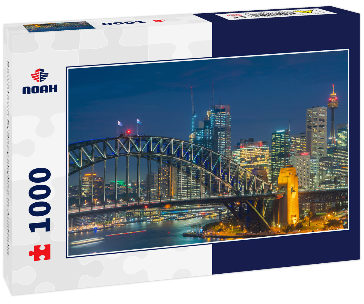 Downtown Sydney skyline in Australia