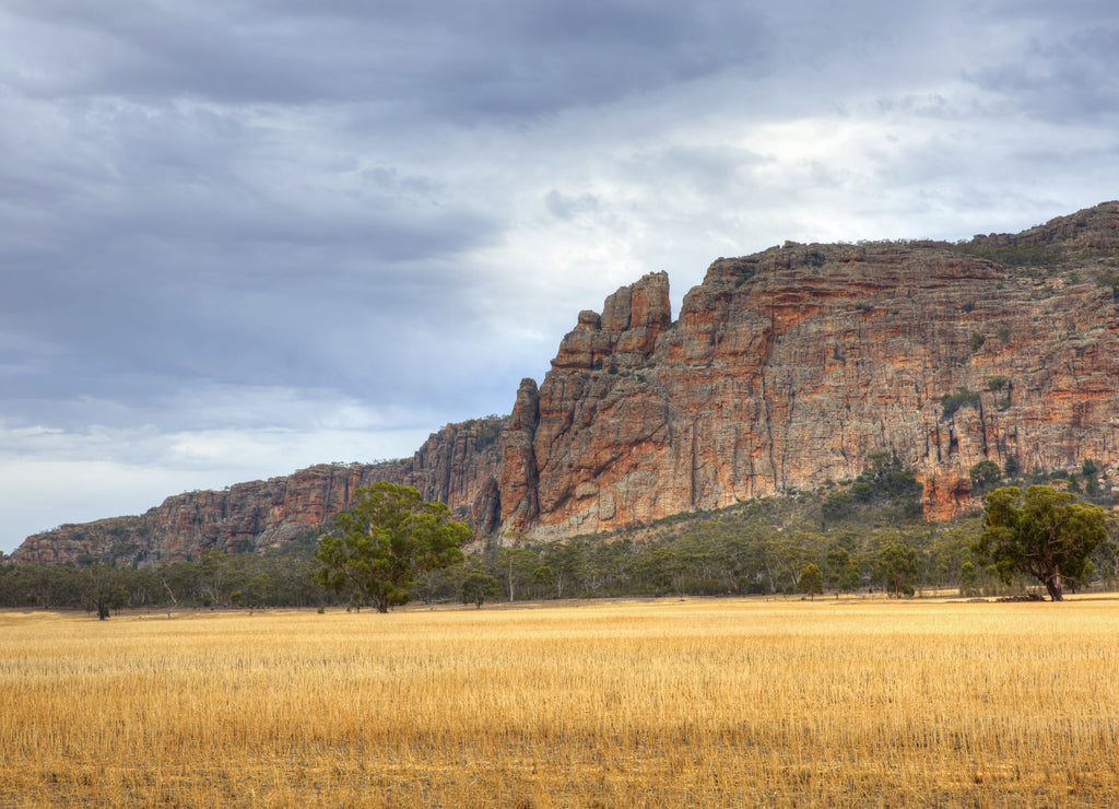 Mount Arapiles in Western Victoria, Australia is a popular rock climbing destination for climbers from all over the world