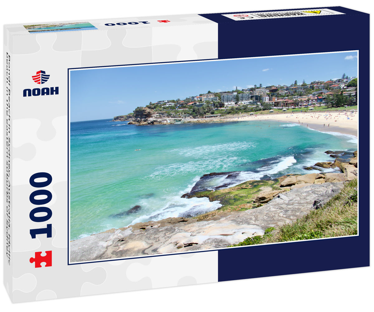 Bondi Beach in Sydney, Australia. Idyllic beach in the eastern suburbs of Sydney
