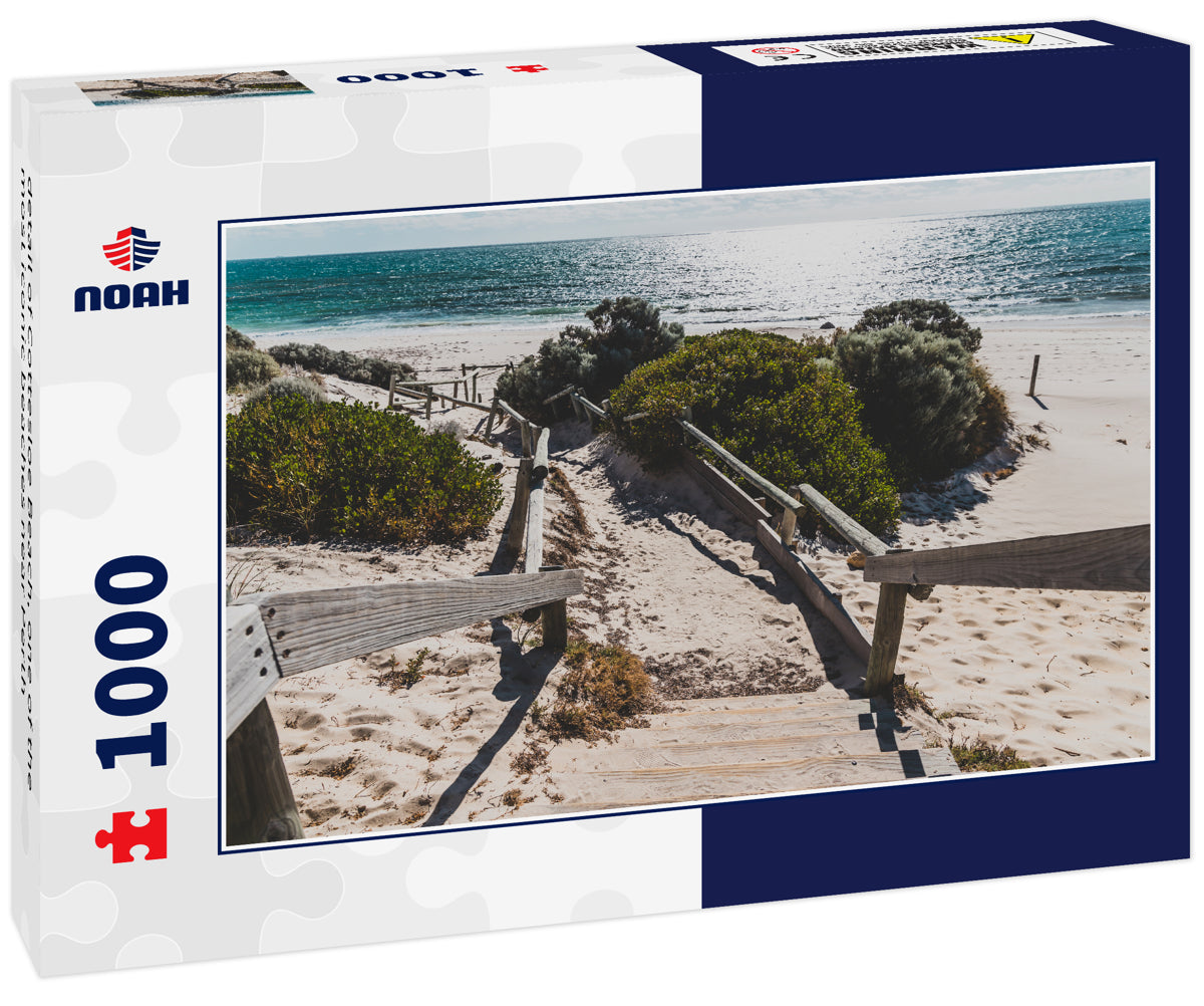 detail of Cottesloe Beach, one of the most iconic beaches near Perth