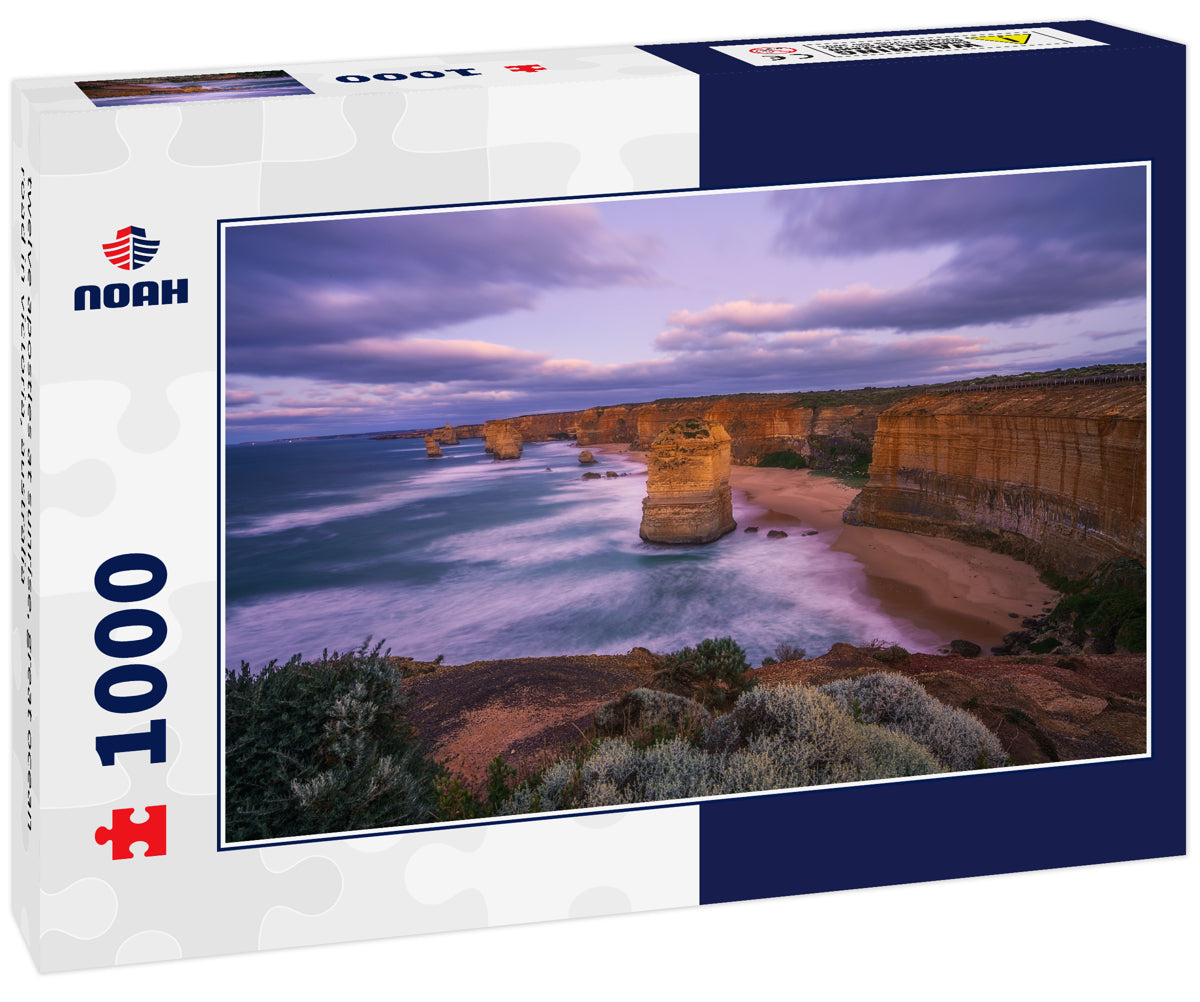 twelve apostles at sunrise, great ocean road in victoria, australia