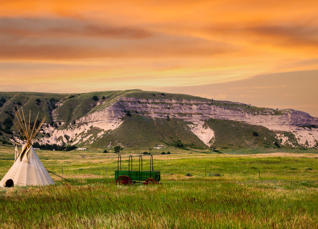 Chimney Rock National Historic Site, Oregon Trail Western Nebraska