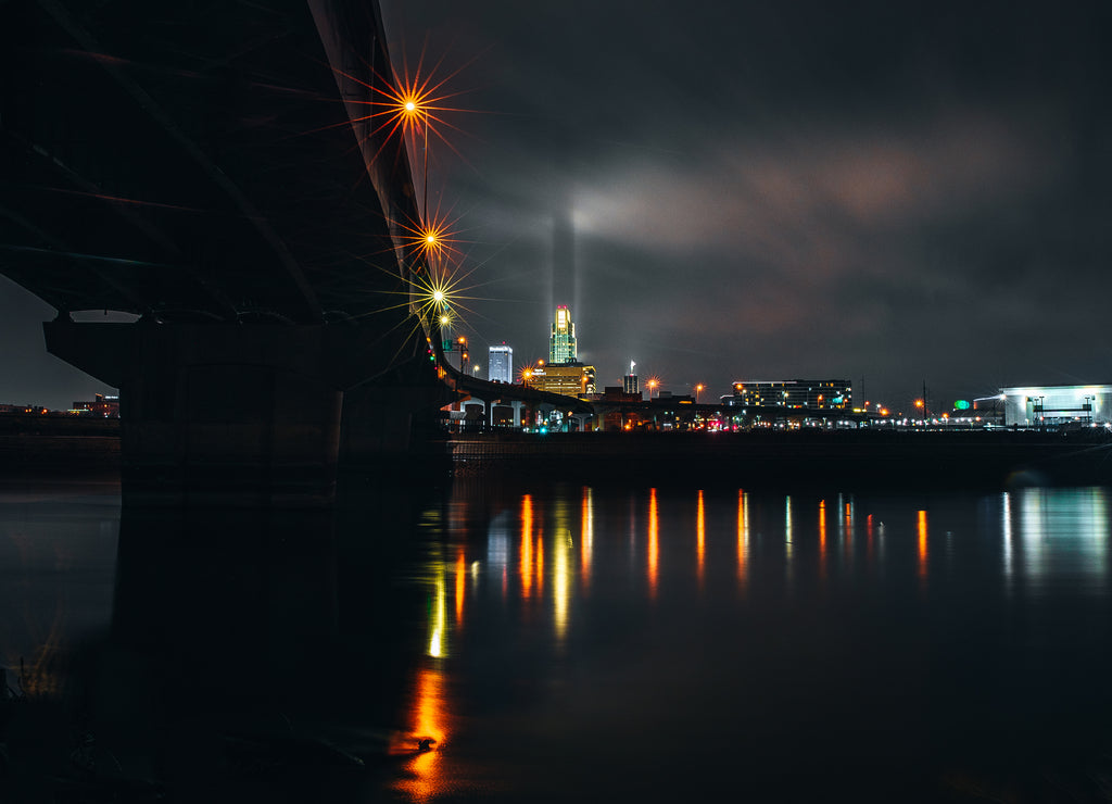 Omaha at night, Nebraska