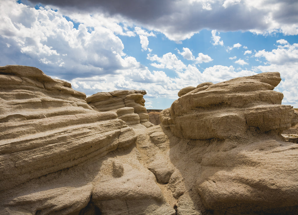 Rocks in Toadstool Park Nebraska