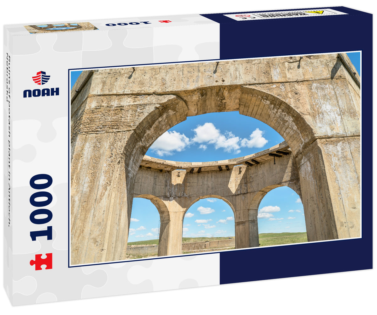 Ruins of potash plant in Antioch, Nebraska