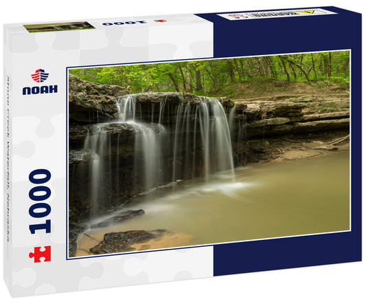 Stone Creek Waterfall, Nebraska