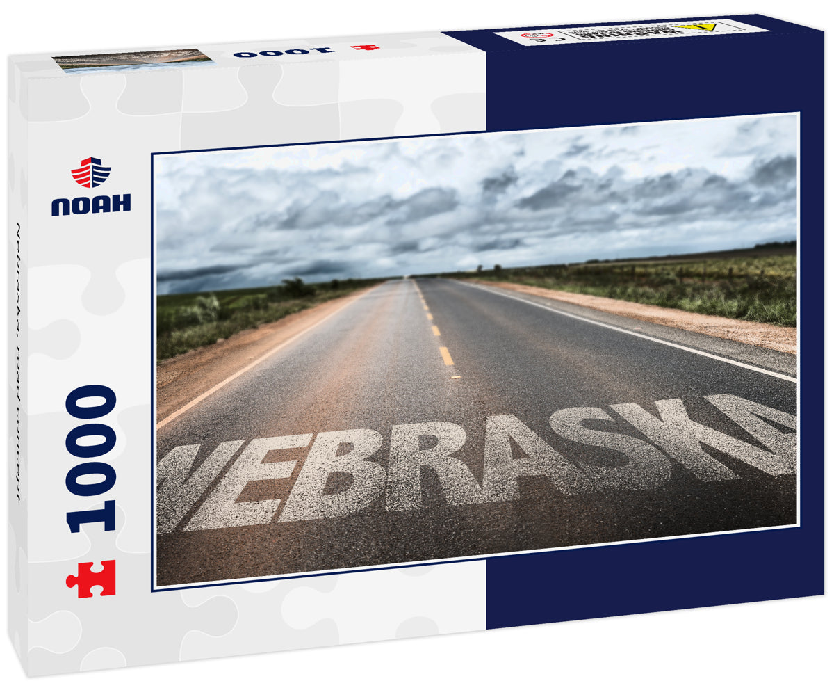 Nebraska, road concept