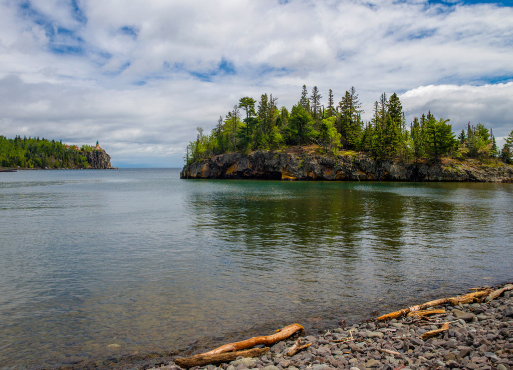 Ellingson Island on Lake Superior Minnesota