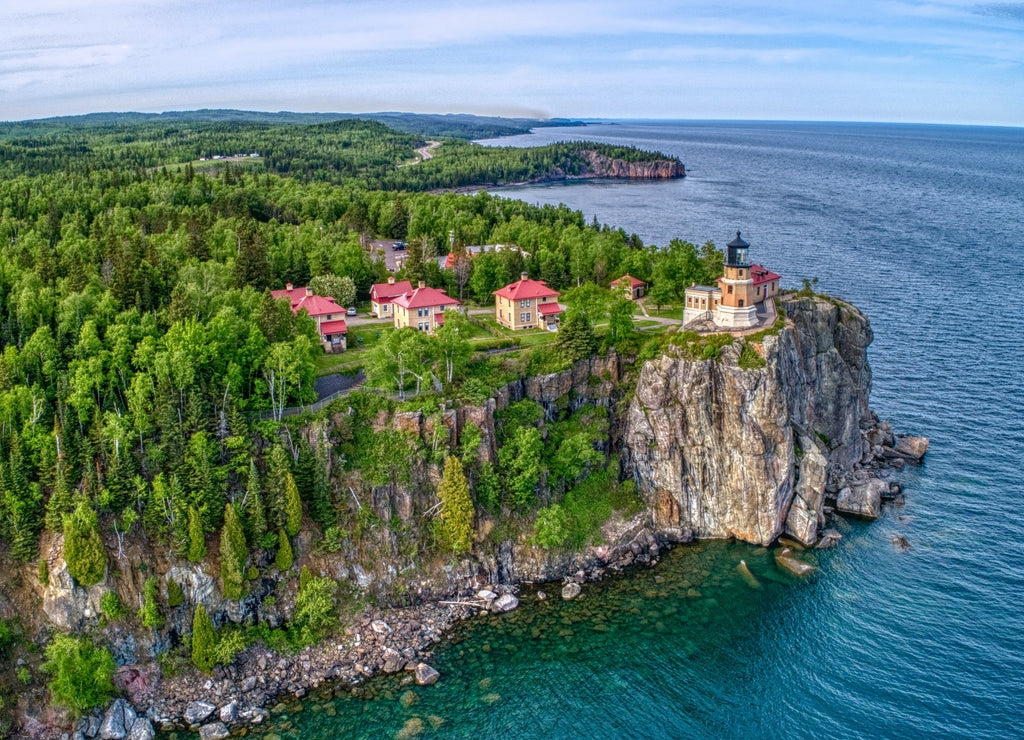 Splitrock Lighthouse State Park, North Shore of Lake Superior in Minnesota