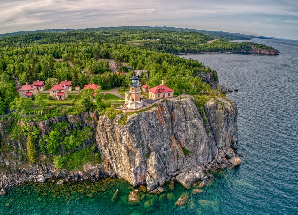 Splitrock Lighthouse State Park is located on the North Shore of Lake Superior in Minnesota