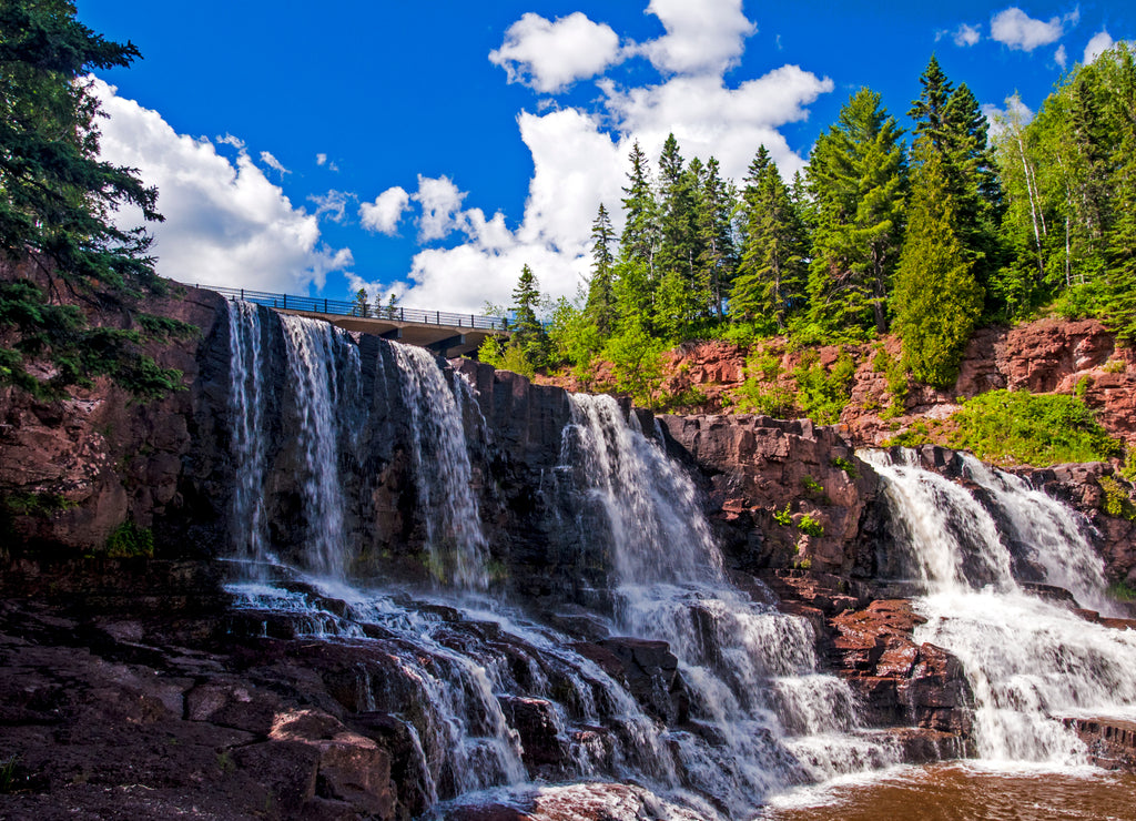 Gooseberry Falls on Minnesota's North Shore Drive