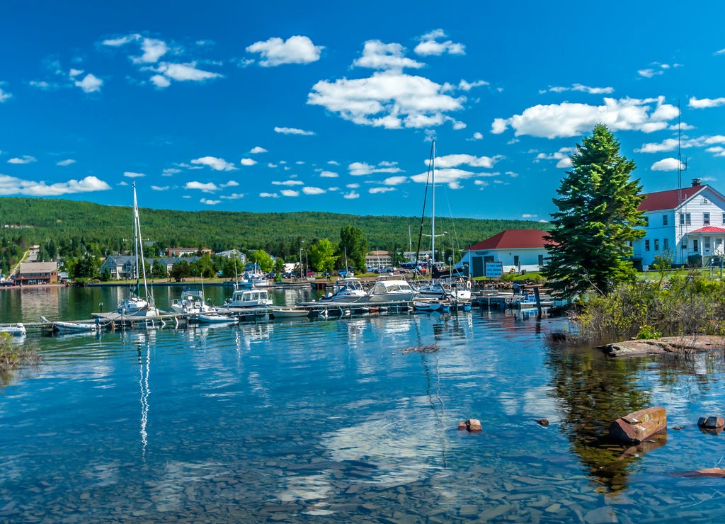 Coast Guard Station of North Superior at Grand Marais, Minnesota