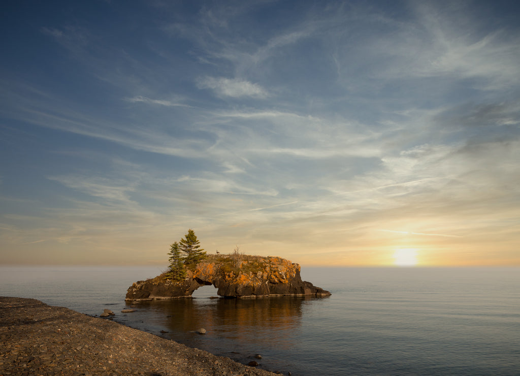 Hollow Rock on the Lake Superior, Grand Marais Minnesota