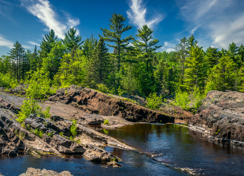 St. Louis River in Jay Cooke State Park, Minnesota