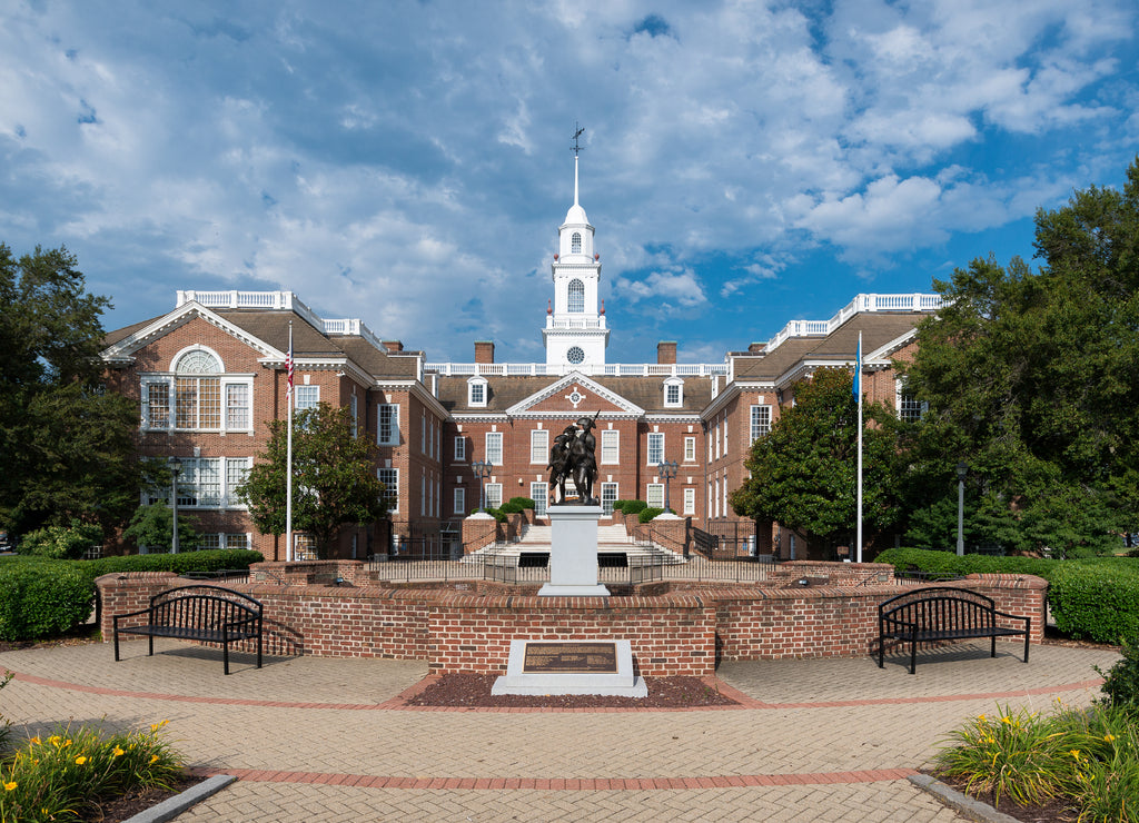 Legislative Hall in Dover, Delaware