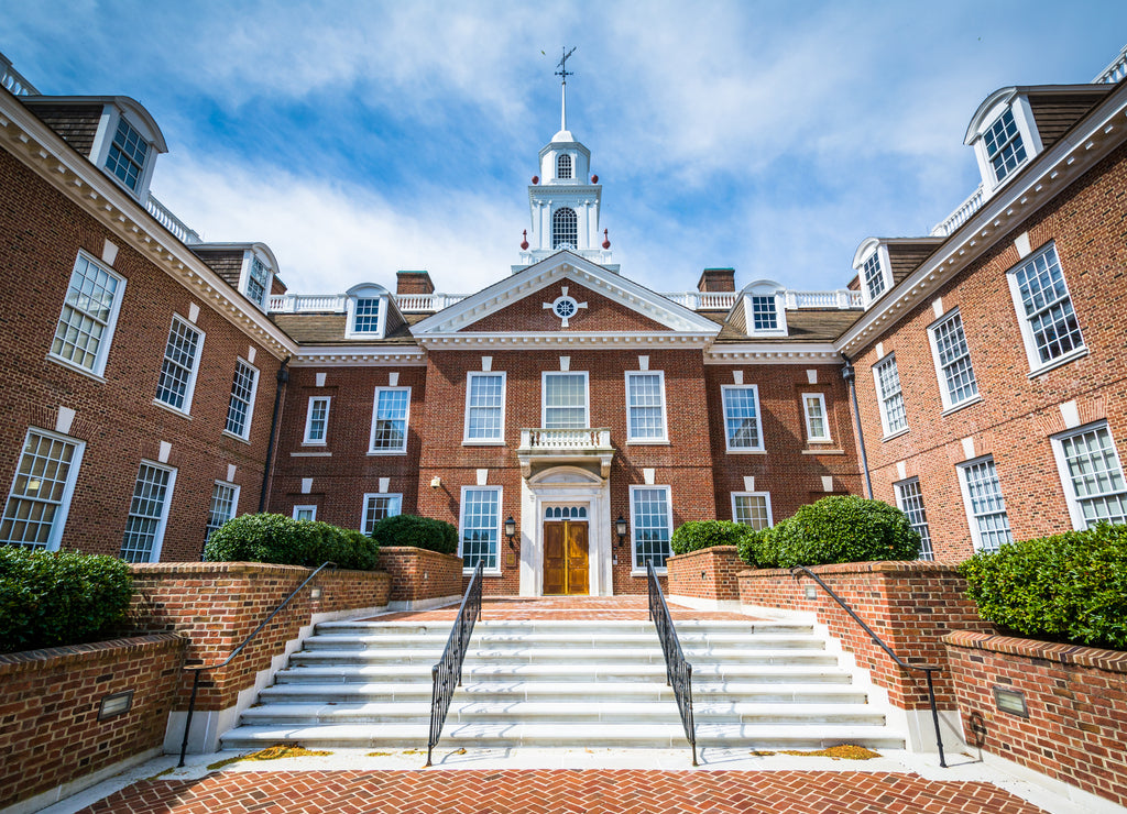 The Delaware State Capitol Building in Dover, Delaware