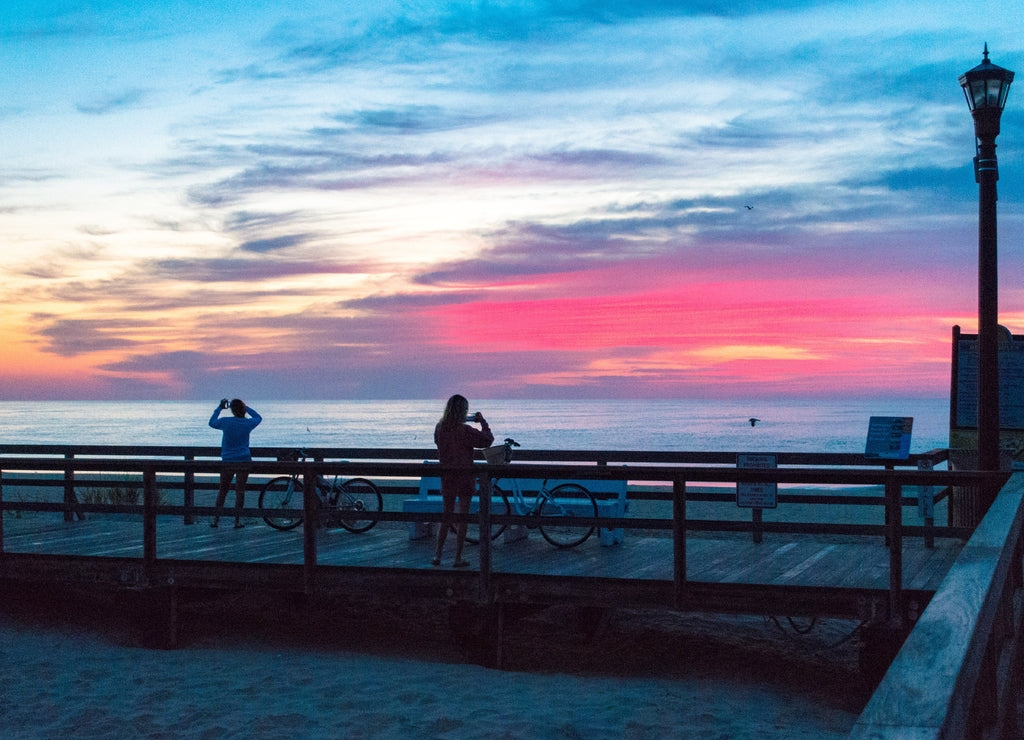 Bethany Beach Delaware - Fire Sunrise