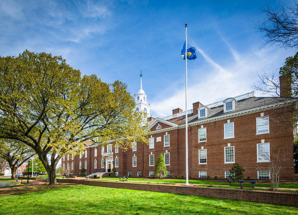 The Delaware State Capitol Building in Dover, Delaware