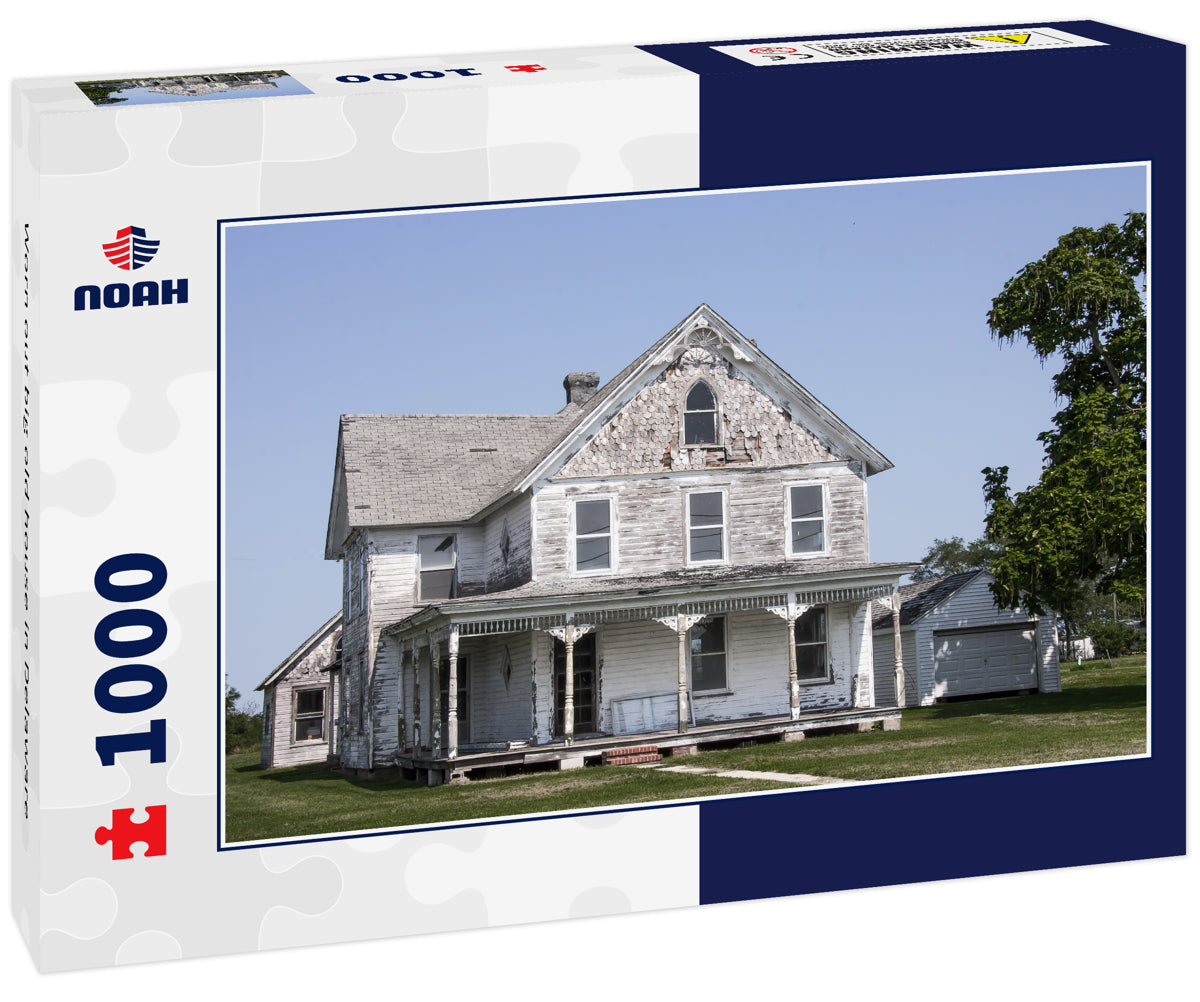 Worn out big old house in Delaware