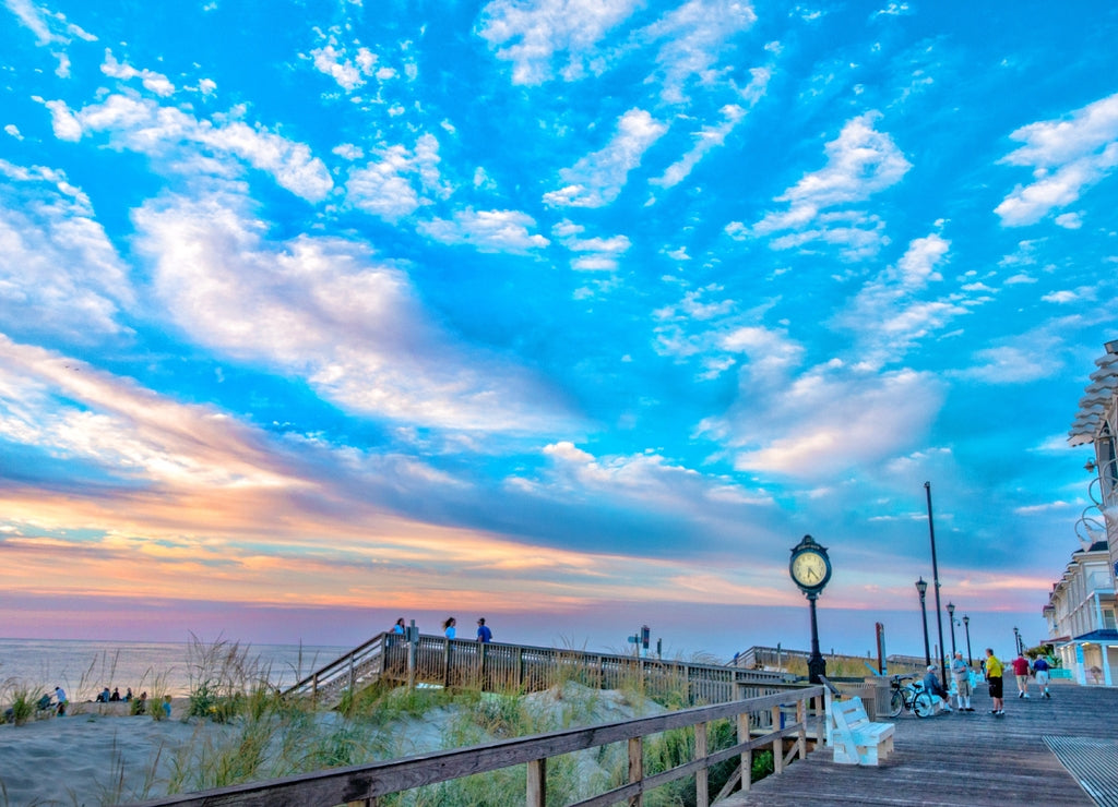 Bethany Beach Delaware - Dunes Clouds Wisps