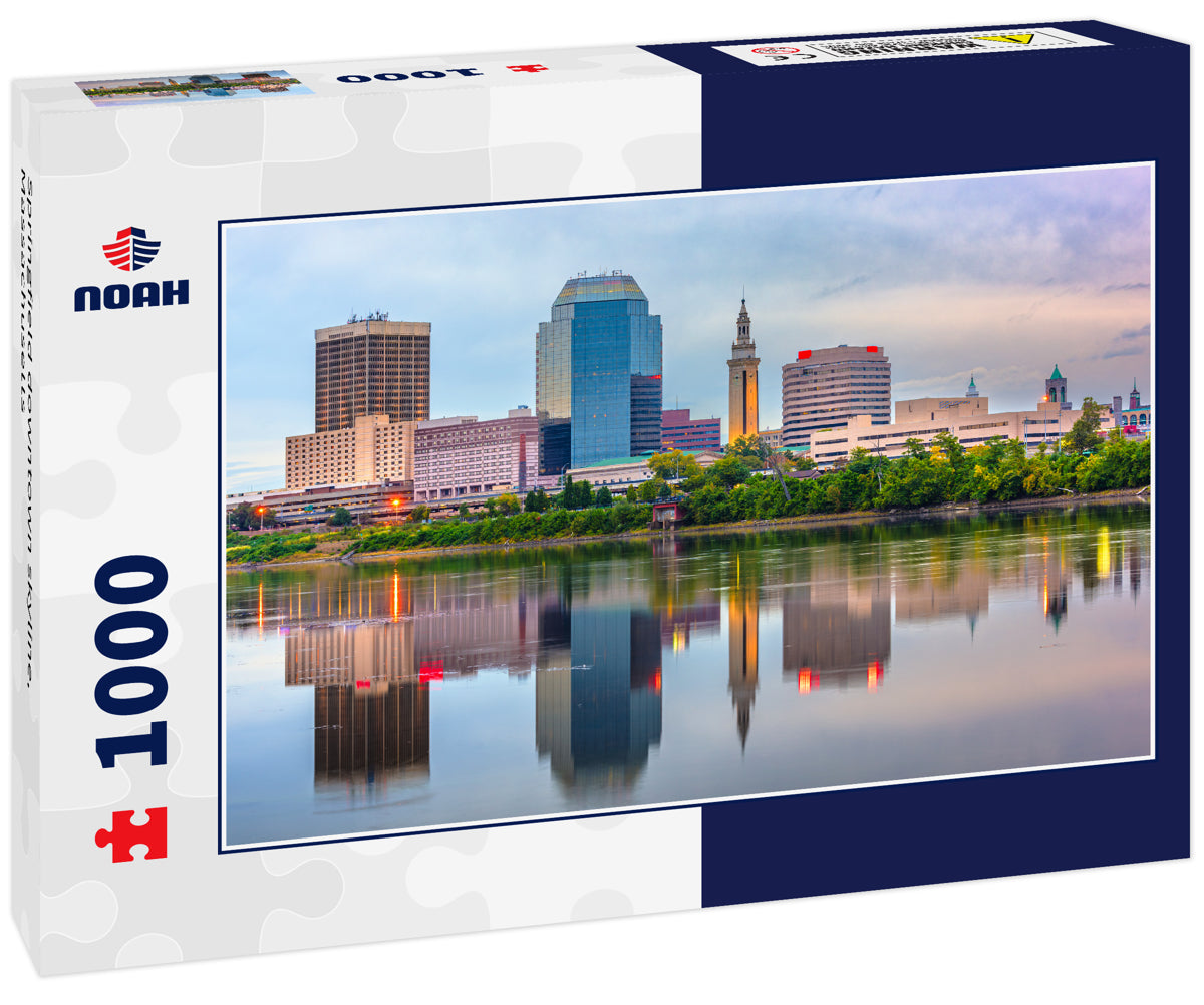 Springfield downtown skyline, Massachusetts