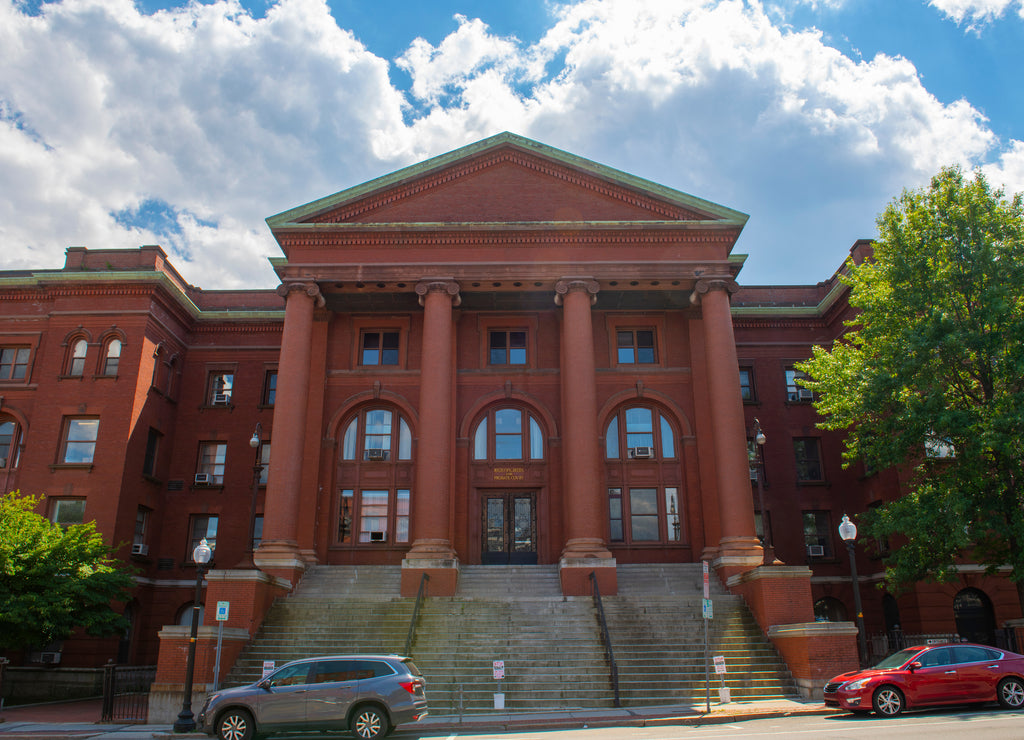 Massachusetts Middlesex County Registry of Deeds and Probate Court building, East Cambridge, Massachusett