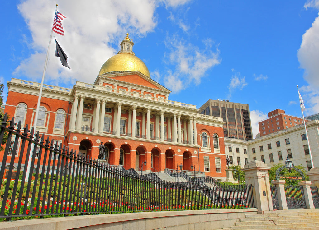 The Massachusetts State House - a state capitol for the Commonwealth of Massachusetts