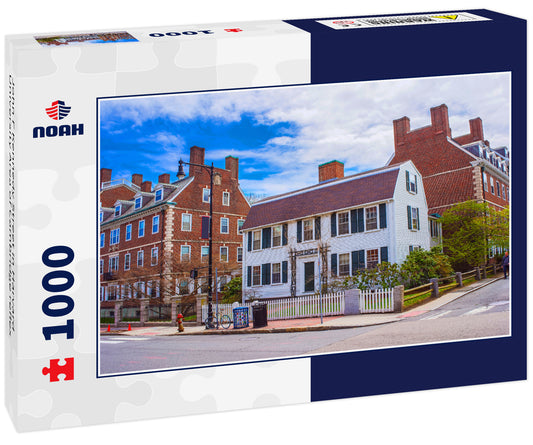 John F Kennedy Street in Harvard University Area of Cambridge reflex