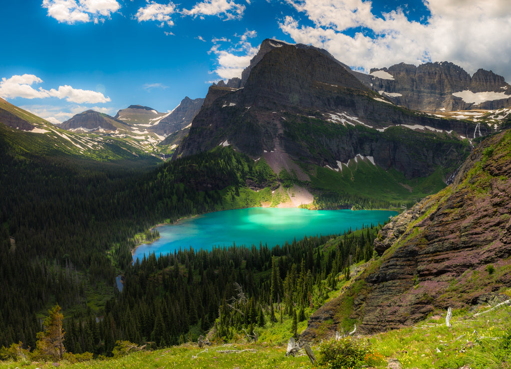 Grinnell Lake, Glacier National Park Montana