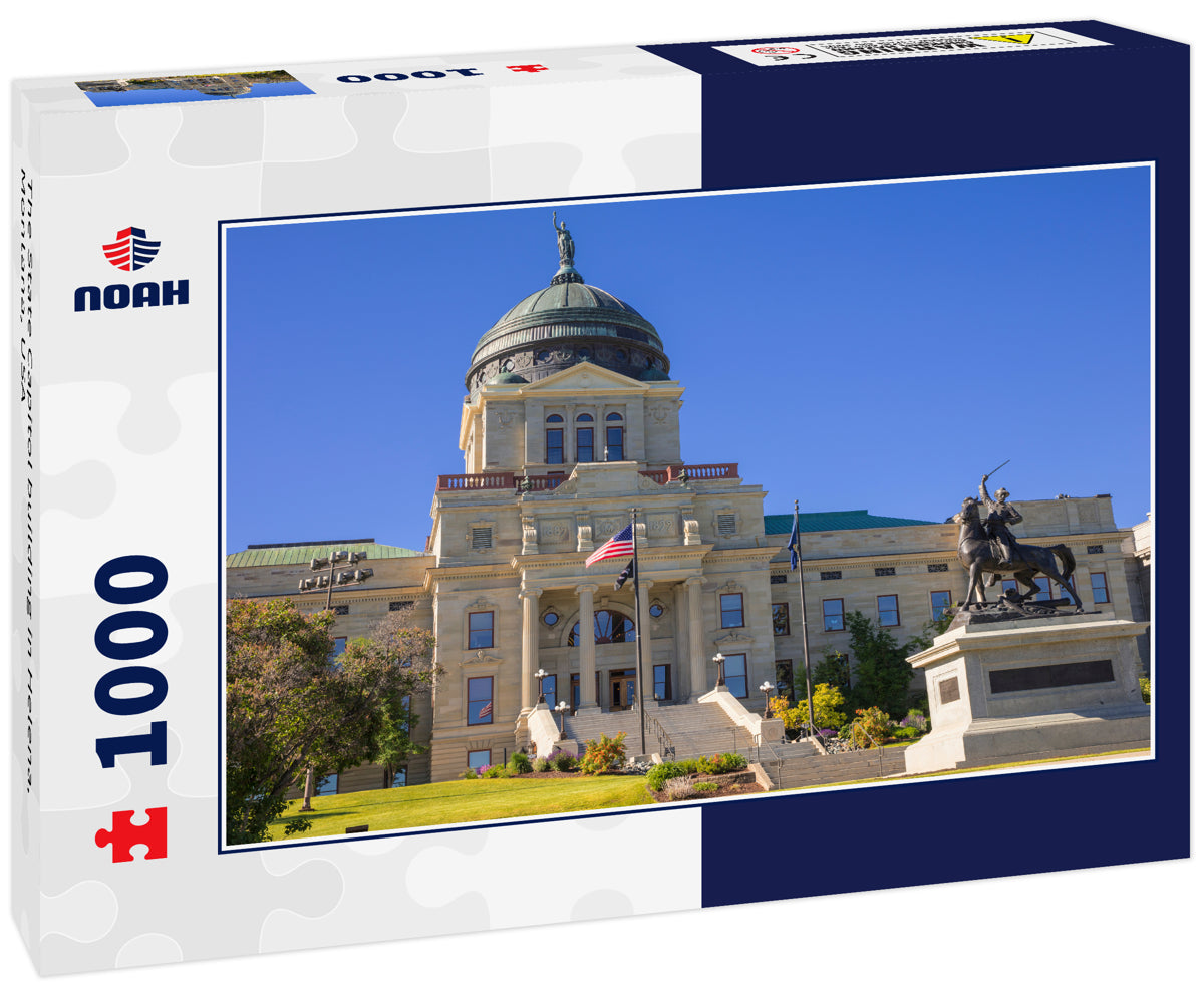 The State Capitol building in Helena, Montana, USA