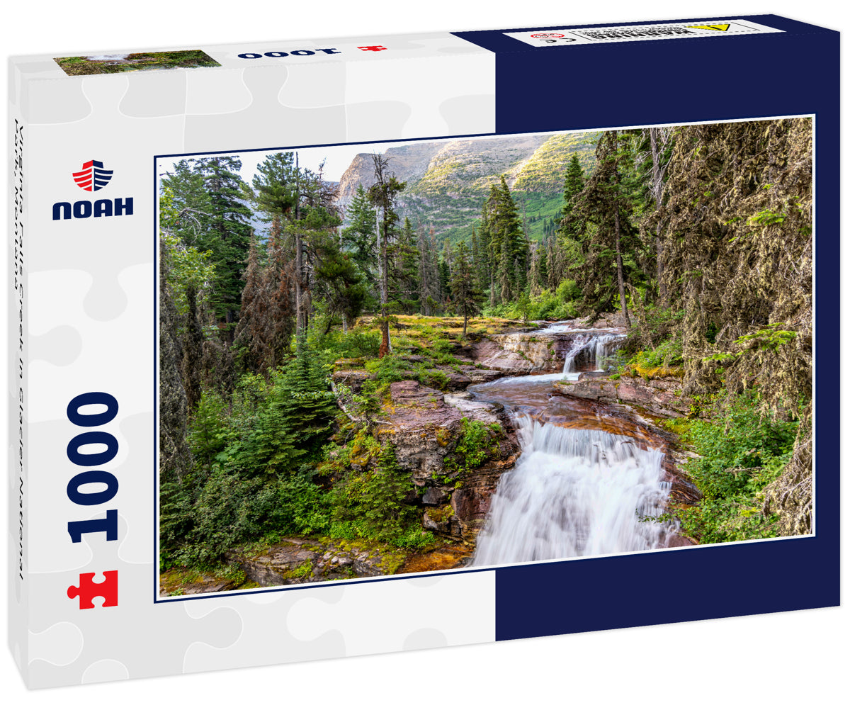 Virginia Falls Creek in Glacier National Park, Montana