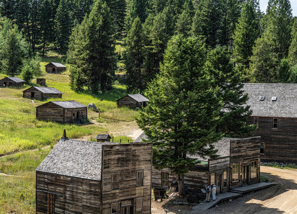 Historic, most Intact, Garnet Ghost Town Montana