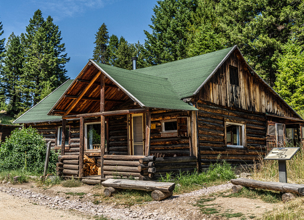 Historic, most Intact, Garnet Ghost Town Montana