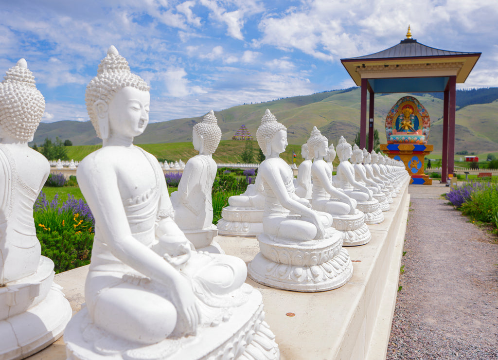 Garden of One Thousand Buddhas near Arlee, Montana