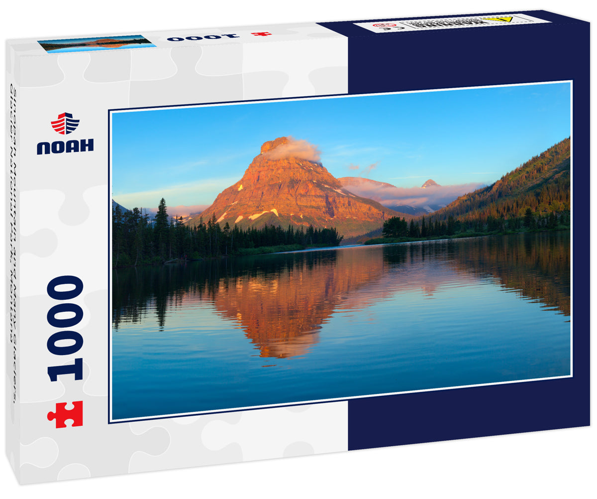 Sinopah Mountain and Many Glaciers, Glacier National Park, Montana