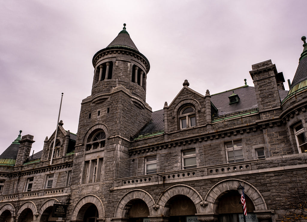 Gothic style building in Maine