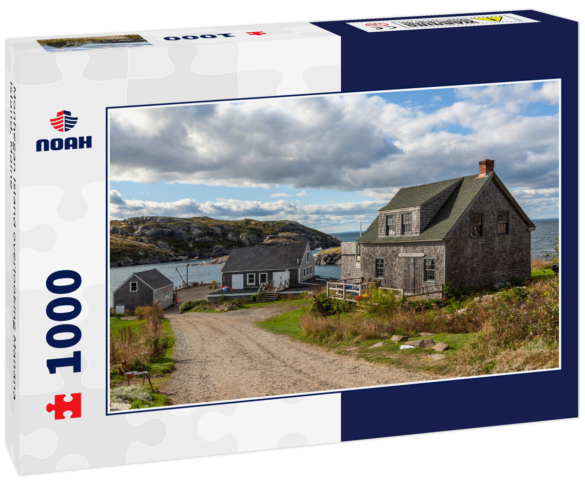 Monhegan Island overlooking Manana Island, Maine