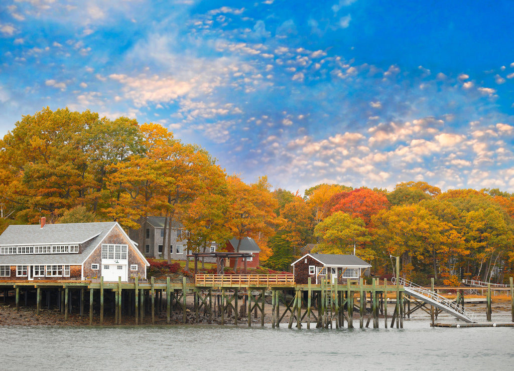 Homes in Portland Maine USA