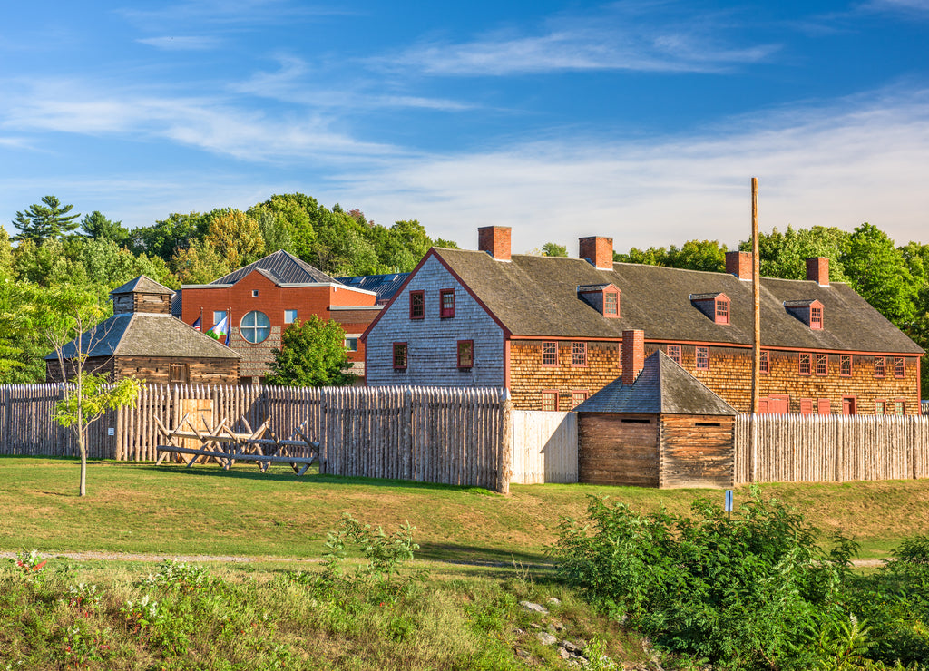 Augusta, Maine, USA old fort