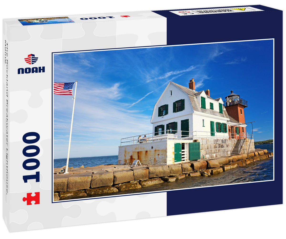 The Rockland Breakwater Lighthouse, Maine