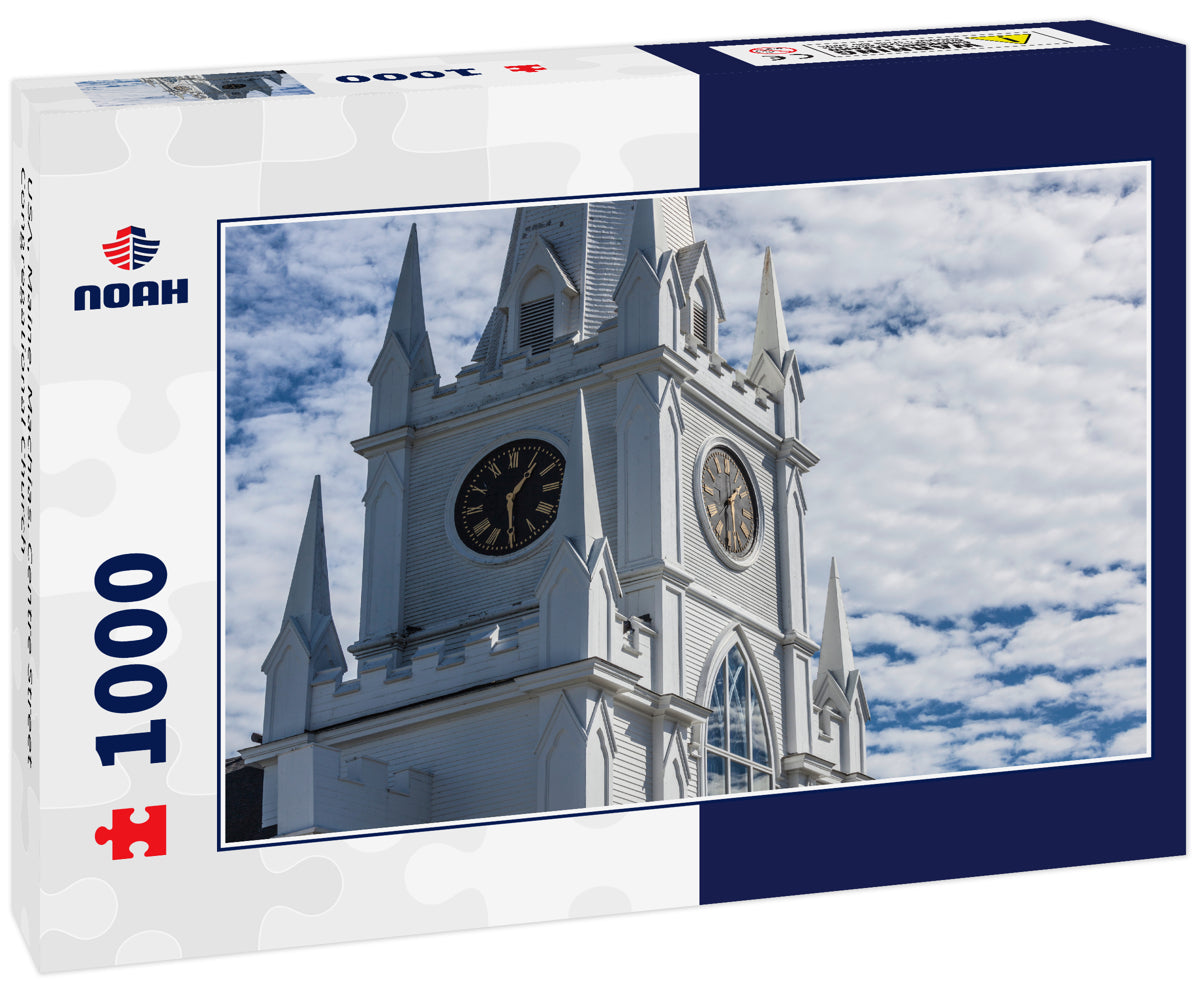 USA, Maine, Machias. Centre Street Congregational Church