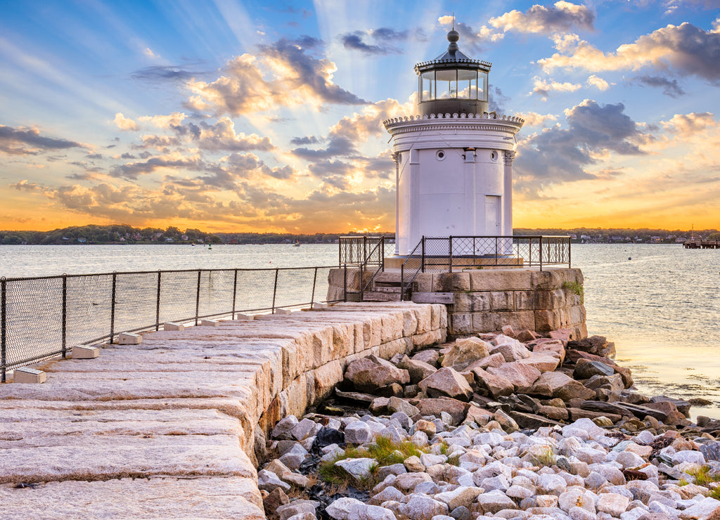 Bug Light, South Portland Breakwater, Maine