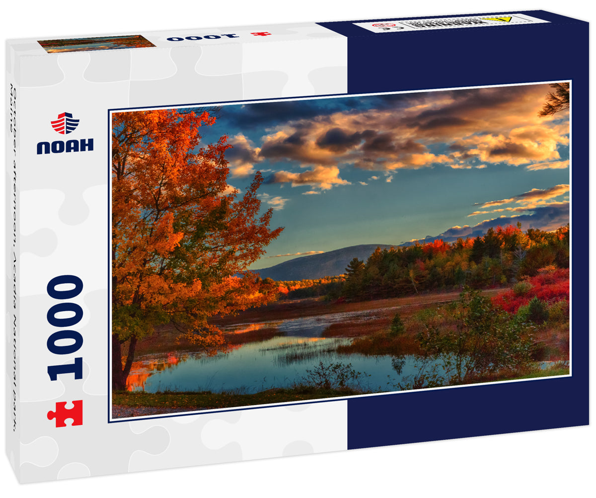 October afternoon, Acadia National park, Maine