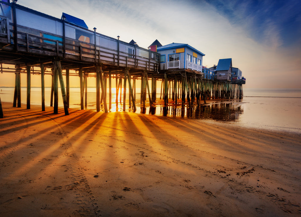 Old Orchard Beach Pier, Saco Maine